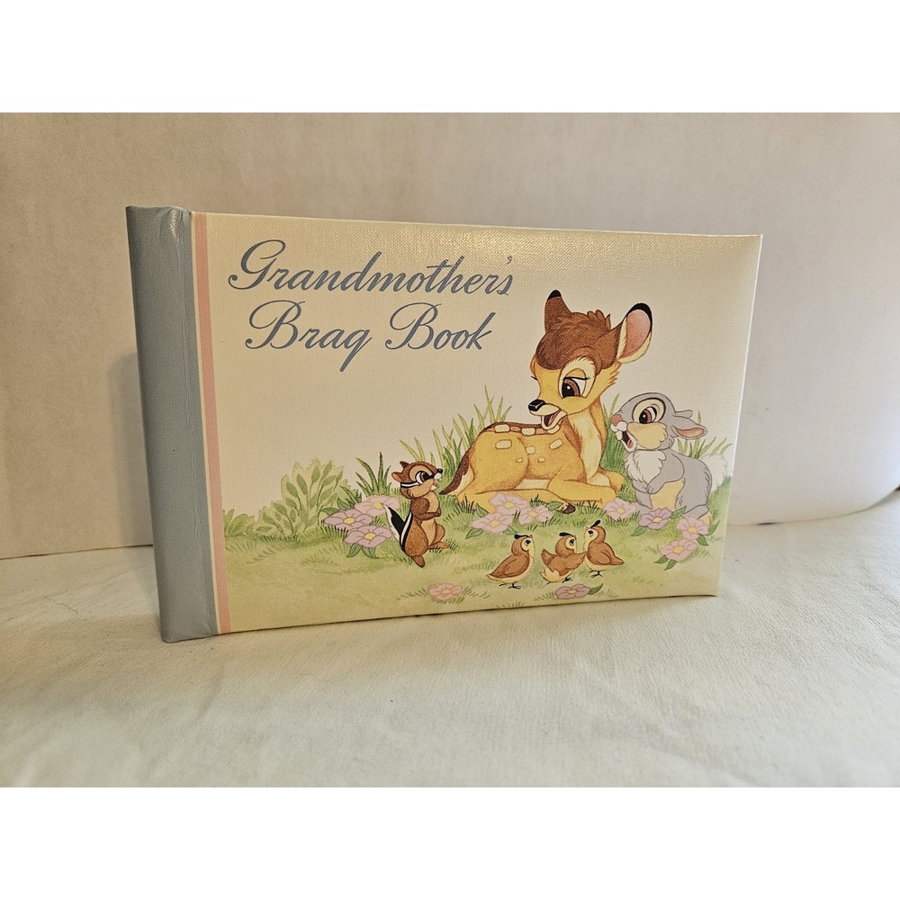Vintage Disney Babies Bambi Grandmothers Brag Book Photo Album CR Gibson BP53-29
